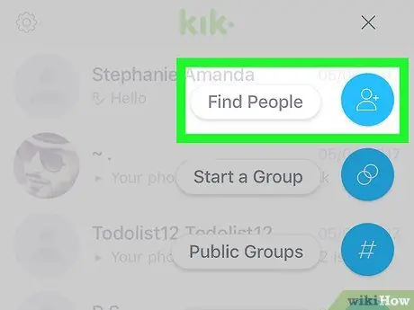 Найдите кого-нибудь на Kik Step 3