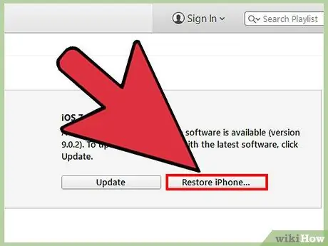 Reset een vergrendelde iPhone Stap 3