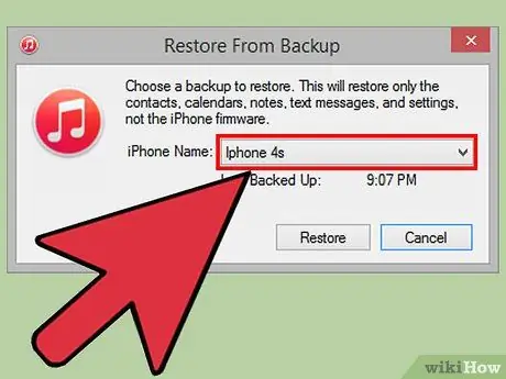 I-reset ang isang naka-lock na iPhone Hakbang 5