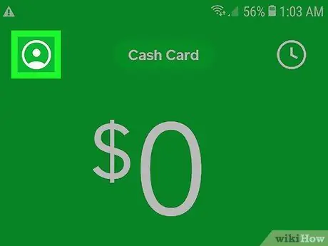 Kontaktujte Cash App Krok 1