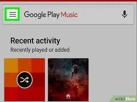 Baixeu cançons a Google Play Music a Android Pas 2