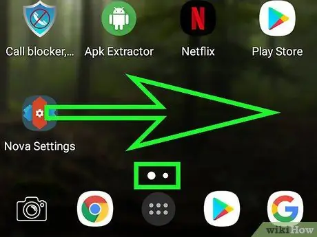 Traieu les icones de la pantalla d'inici d'Android Pas 15