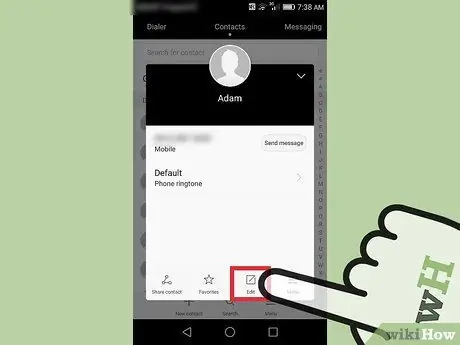 ตั้งเสียงเรียกเข้าสำหรับผู้ติดต่อ Android ขั้นตอนที่ 4