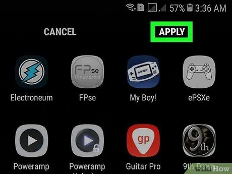 Organizar aplicativos no Samsung Galaxy Etapa 22