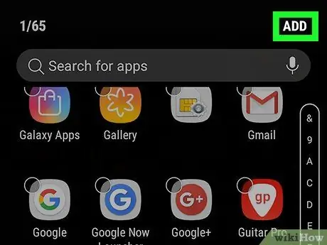 Organize Apps on Samsung Galaxy Step 6