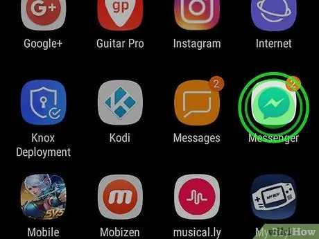 Organizza le app su Samsung Galaxy Passaggio 8