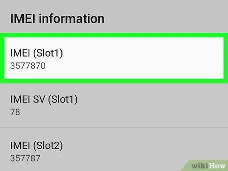 Trova il numero della tua carta SIM su Android Passaggio 5