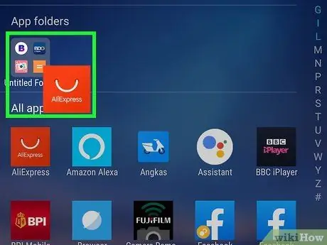 Regrouper les applications sur Android Étape 11