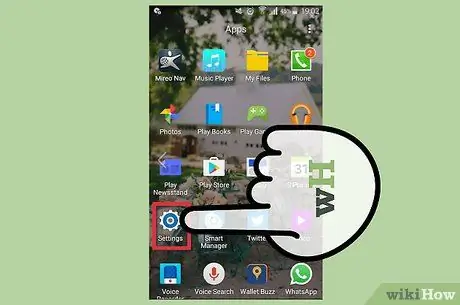 تنظیم مجدد نماد پست صوتی در تلفن Android خود مرحله 1