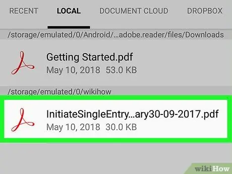 Просмотр файлов PDF на телефоне Android Шаг 13