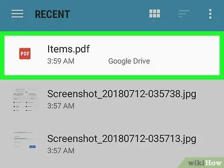 مشاهده فایلهای PDF در تلفن Android مرحله 25