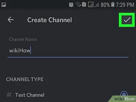 Afegiu un bot a un canal Discord al pas 28 d'Android