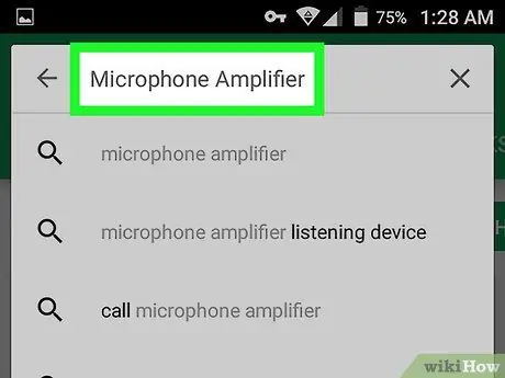 Android Adım 3'te Mikrofon Sesini Artırın