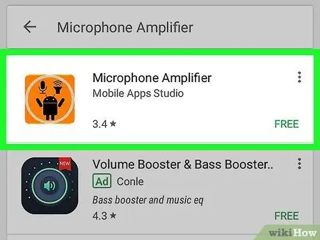 Aumenta il volume del microfono su Android Passaggio 5