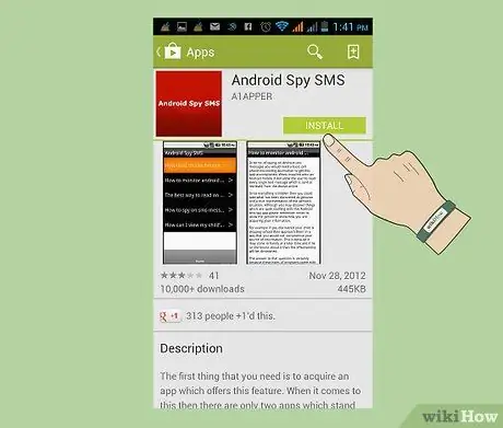 Spy on Android Phones Using Mobile Spy Step 2