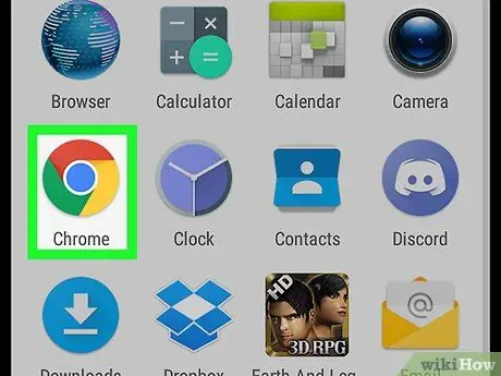 استعادة علامات التبويب على Chrome على نظام Android الخطوة 1