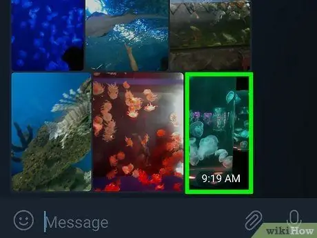 Salvați fotografii pe Telegram pe Android Pasul 3