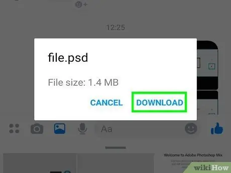 Откройте файл Psd на Android. Шаг 1