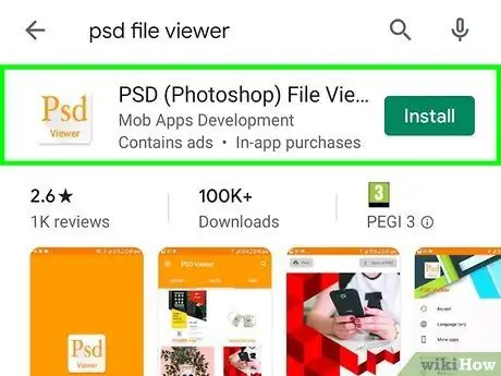 Öffnen Sie eine PSD-Datei auf Android Schritt 4