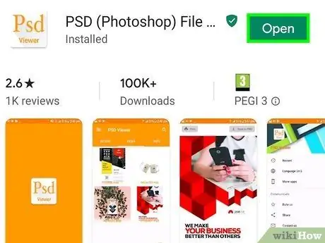 افتح ملف Psd على نظام Android الخطوة 6