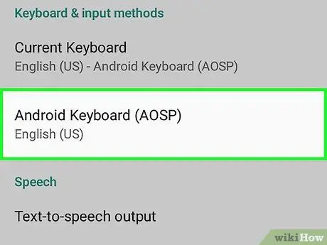 Android -da avtomatik tuzatishni o'chiring 3 -qadam