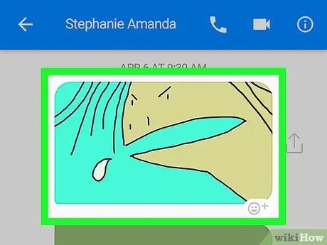 Spremite slike na Facebook Messenger na Android -u Korak 3