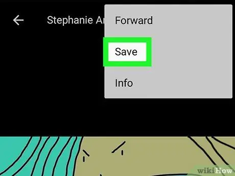 Hifadhi Picha kwenye Facebook Messenger kwenye Android Hatua ya 5