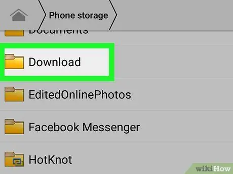 Otvorite Download Manager na Android -u Korak 3