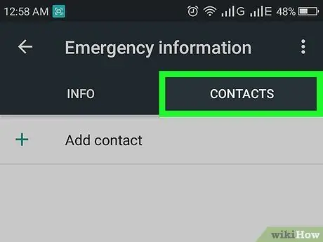 Noodcontact toevoegen aan het vergrendelscherm op Android Stap 7