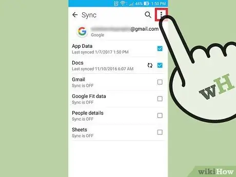 Ștergeți un contact Android Pasul 18