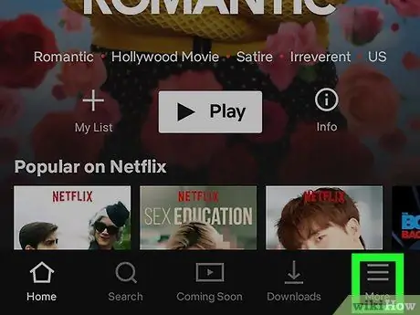 Pakeiskite „Netflix“kokybę „Android“2 veiksme