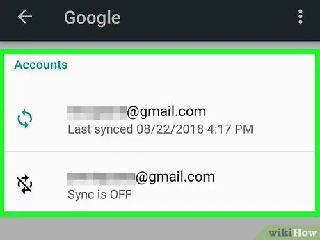 Acceda a Google Backup en un Android Paso 19