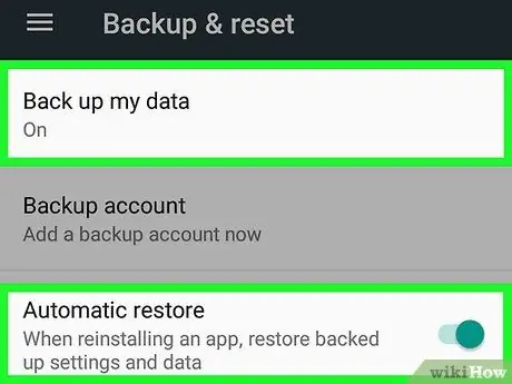 Acesse o Backup do Google em um Android Etapa 23