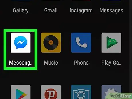 Padamkan Kenalan Messenger pada Android Langkah 1