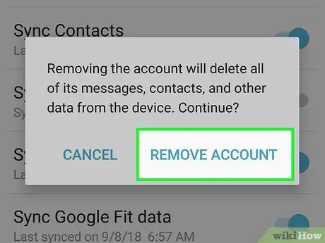 Log Out of a Google Account on Android Step 5