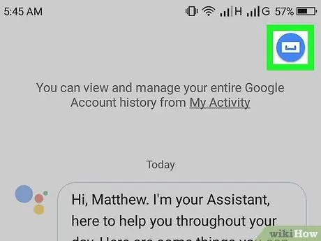 Inaktivera Google Assistant på Android Steg 2