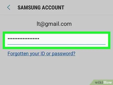 Desactiveu l'autenticació de dos factors al Samsung Galaxy Step 5