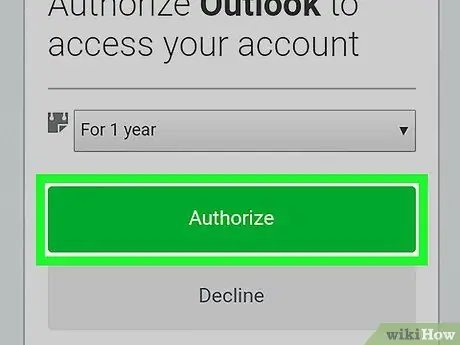 تقویم خود را با Outlook در Android مرحله 17 همگام سازی کنید