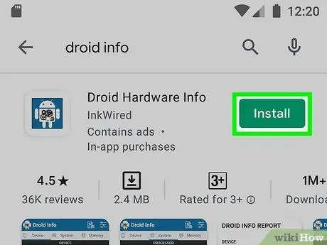 Avinstaller appoppdateringer på Android Trinn 10