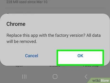 Disinstallare gli aggiornamenti delle app su Android Passaggio 8