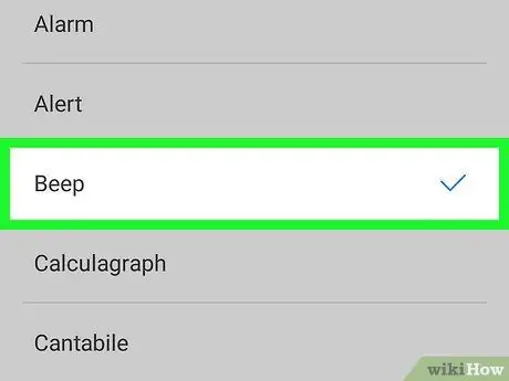 Schimbați sunetul de alarmă pe Android Pasul 5
