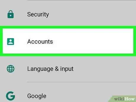 Synchroniseer Android-contacten met Gmail Stap 2