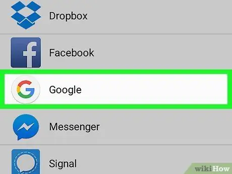 Android-Kontakte mit Gmail synchronisieren Schritt 3