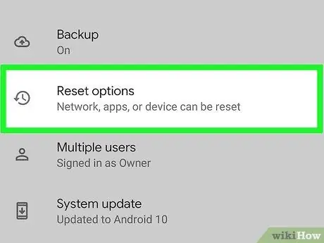 Erase Internal Storage on Android Step 4