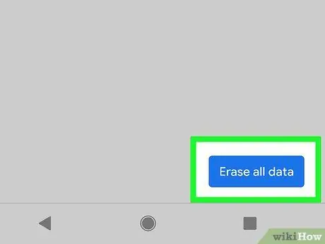 Effacer le stockage interne sur Android Étape 6