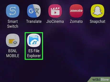 Accéder à un dossier partagé sur Android Étape 7