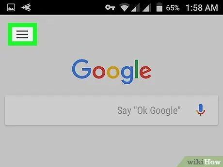 'Désactiver la recherche vocale "Ok Google" sur Android Étape 2