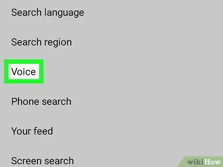 'Lemaza Utafutaji wa Sauti wa "Ok Google" kwenye Android Hatua ya 4