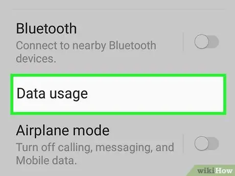 Verifique el uso de datos en Samsung Galaxy Paso 3