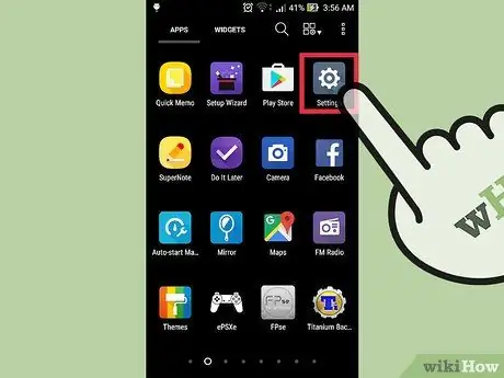 ลบเกมมือถือบน Android ขั้นตอนที่ 1